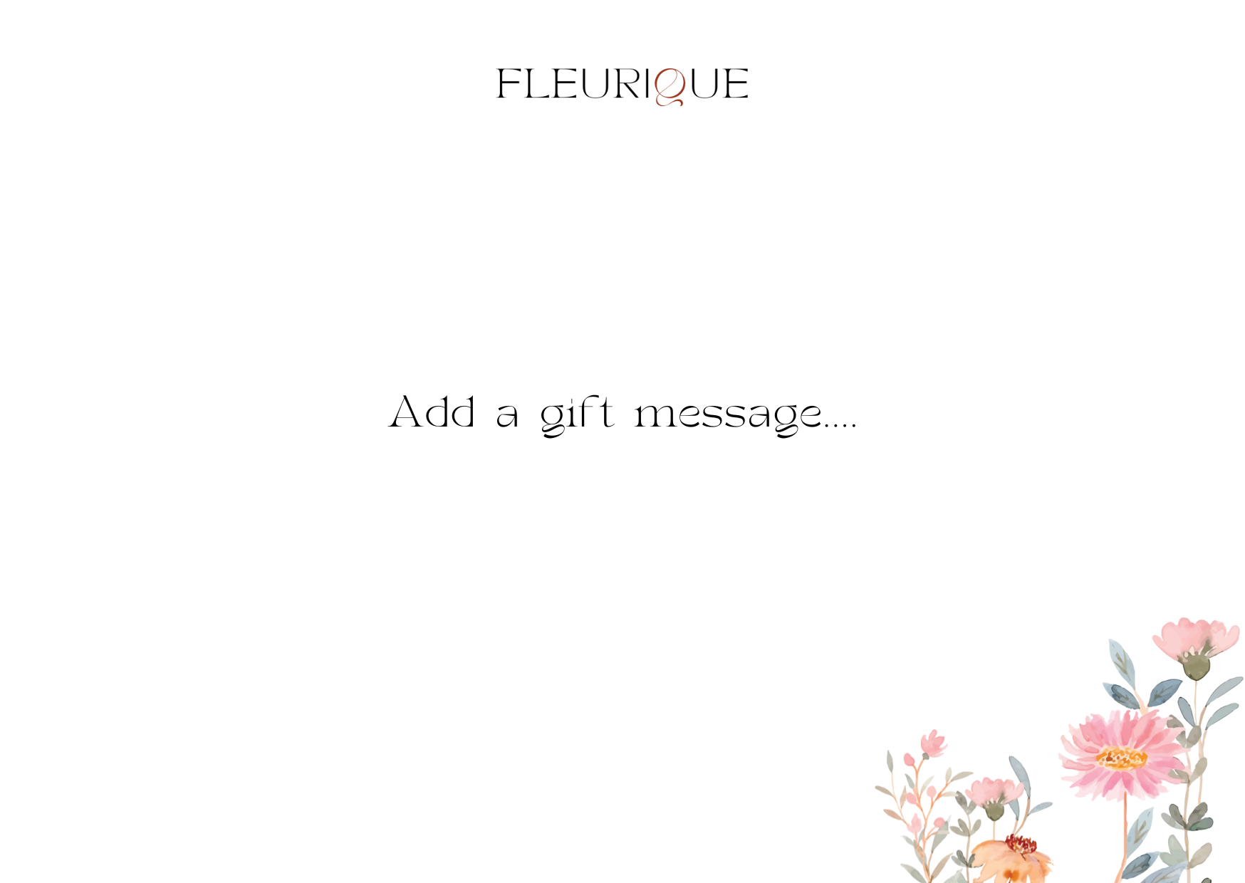 Add a Gift Message